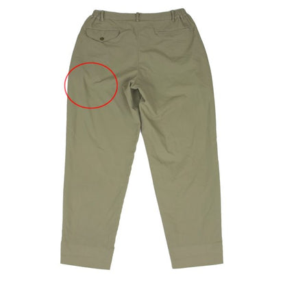 COMME des GARCONS HOMME DEUX Poly Tapered Pants Beige Size M
