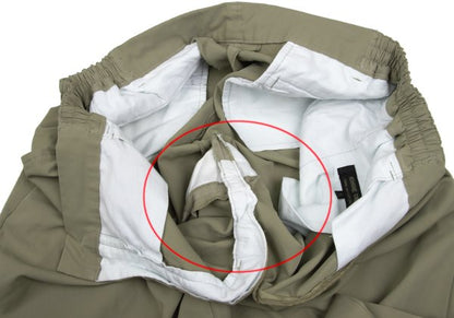 COMME des GARCONS HOMME DEUX Poly Tapered Pants Beige Size M