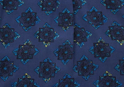 Tomorrowland SOULEIADO Ethnic Print Silk Shirt Blue Size 36