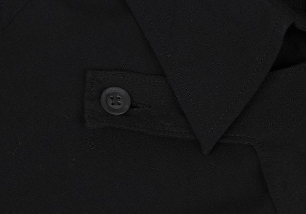 BLACK Scandal Yohji Yamamoto Message Shirt Black Size 2