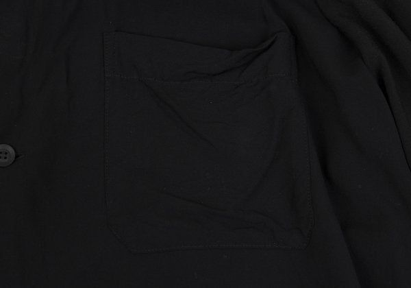BLACK Scandal Yohji Yamamoto Message Shirt Black Size 2