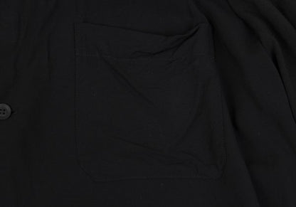 BLACK Scandal Yohji Yamamoto Message Shirt Black Size 2