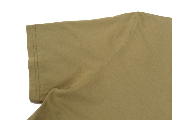 Maison Martin Margiela 10 Mustard Cotton Neck T-Shirt Size M