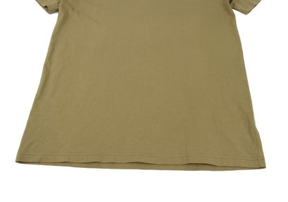 Maison Martin Margiela 10 Mustard Cotton Neck T-Shirt Size M