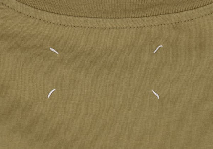 Maison Martin Margiela 10 Mustard Cotton Neck T-Shirt Size M