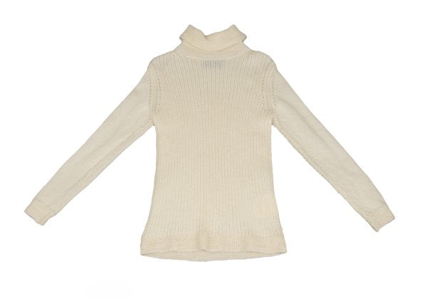 tricot COMME des GARCONS Mohair Rib Sweater Cream Size M