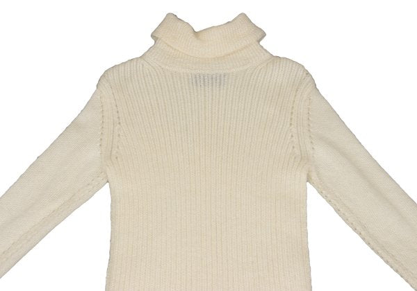 tricot COMME des GARCONS Mohair Rib Sweater Cream Size M