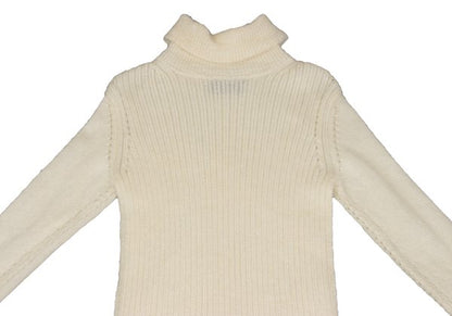 tricot COMME des GARCONS Mohair Rib Sweater Cream Size M
