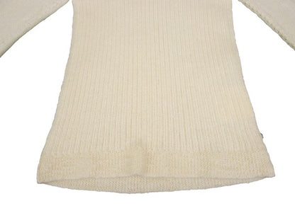tricot COMME des GARCONS Mohair Rib Sweater Cream Size M