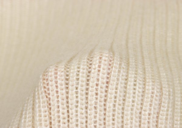 tricot COMME des GARCONS Mohair Rib Sweater Cream Size M