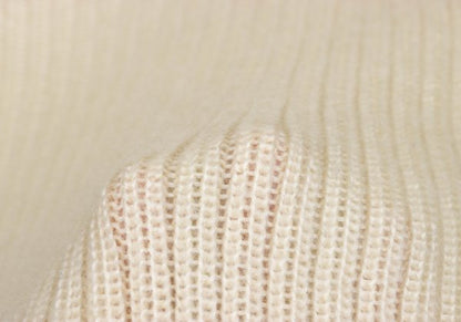 tricot COMME des GARCONS Mohair Rib Sweater Cream Size M