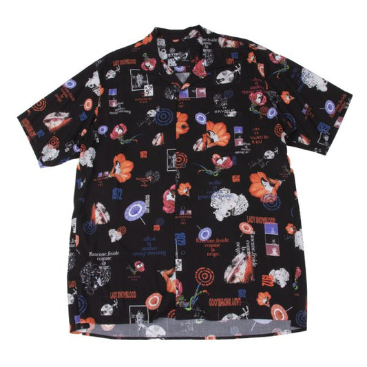 KAZUO KAMIMURA 26SS S'YTE x All-Over Shirt Black Size 3