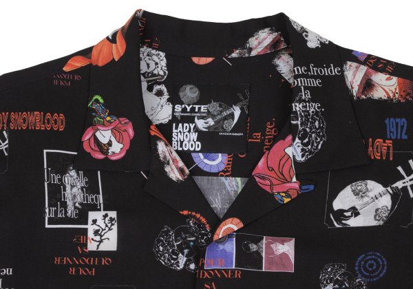 KAZUO KAMIMURA 26SS S'YTE x All-Over Shirt Black Size 3