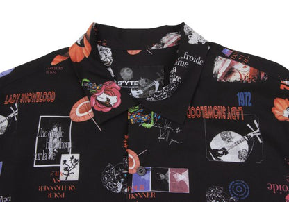 KAZUO KAMIMURA 26SS S'YTE x All-Over Shirt Black Size 3