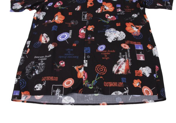 KAZUO KAMIMURA 26SS S'YTE x All-Over Shirt Black Size 3