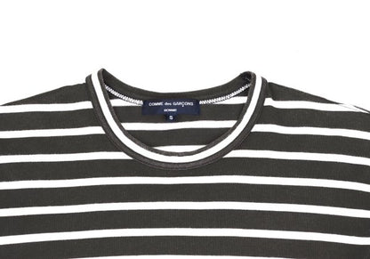 COMME des GARCONS HOMME Border T-Shirt Drawstring Hem Size S