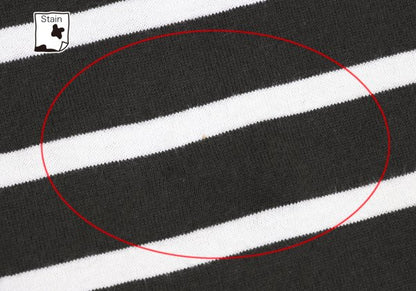 COMME des GARCONS HOMME Border T-Shirt Drawstring Hem Size S