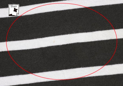 COMME des GARCONS HOMME Border T-Shirt Drawstring Hem Size S