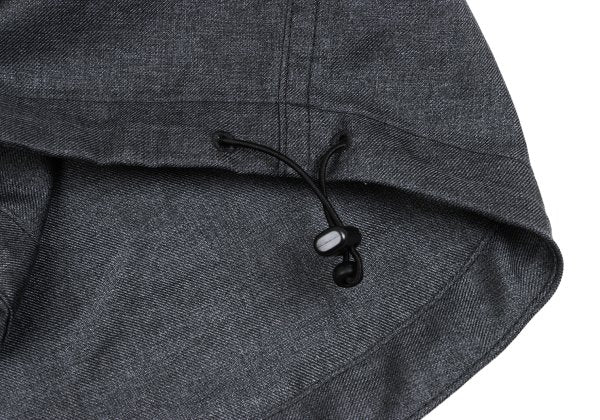 COMME des GARCONS HOMME Border T-Shirt Drawstring Hem Size S