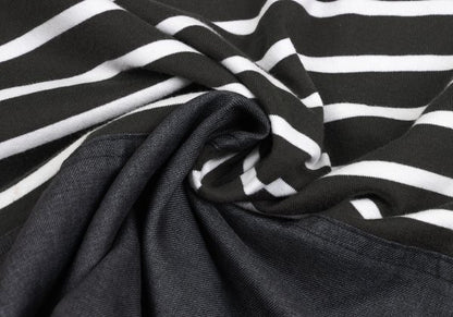 COMME des GARCONS HOMME Border T-Shirt Drawstring Hem Size S
