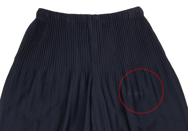 HOMME PLISSE ISSEY MIYAKE Pleated Pants Navy Size 2