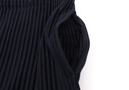 HOMME PLISSE ISSEY MIYAKE Pleated Pants Navy Size 2