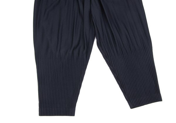 HOMME PLISSE ISSEY MIYAKE Pleated Pants Navy Size 2