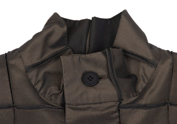 A-POC ABLE ISSEY MIYAKE 21AW Khaki Stretch Jacket Size 3