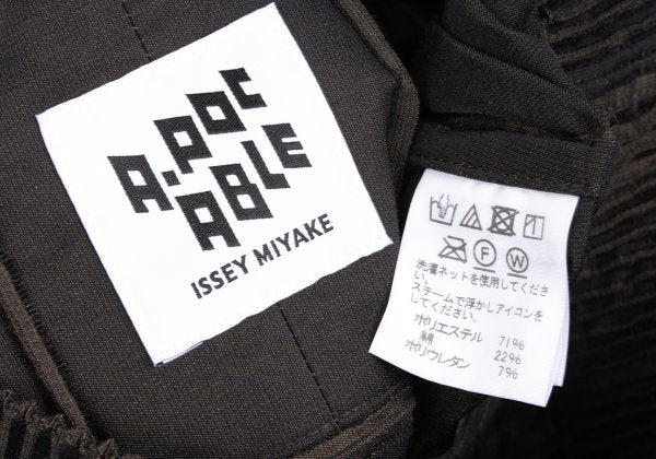 A-POC ABLE ISSEY MIYAKE 21AW Khaki Stretch Jacket Size 3