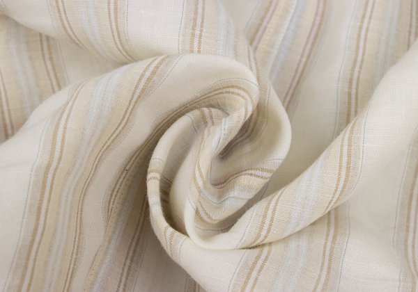 Papas Striped Hooded Shirt Off-White Size 50L