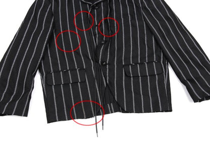 COMME des GARCONS HOMME PLUS Poly Cord Jacket Black Size S