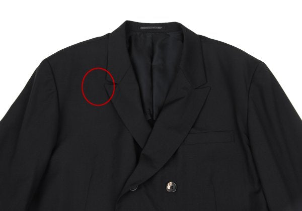 Yohji Yamamoto POUR HOMME 93SS Wool Jacket Black Size S