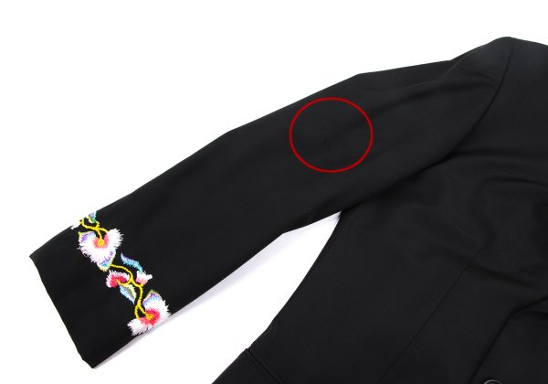 Yohji Yamamoto POUR HOMME 93SS Wool Jacket Black Size S