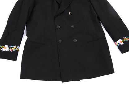 Yohji Yamamoto POUR HOMME 93SS Wool Jacket Black Size S