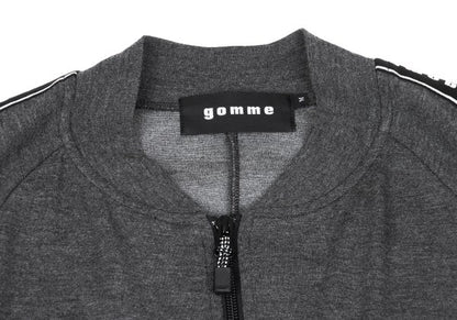 gomme Rayon Blend Side Logo Tape Jacket Gray Size M