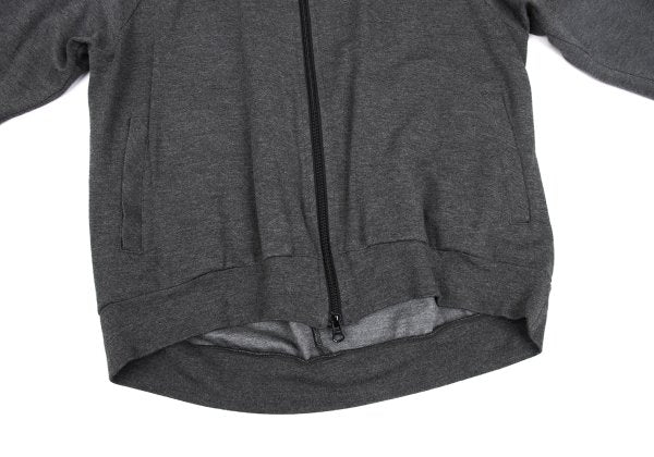 gomme Rayon Blend Side Logo Tape Jacket Gray Size M