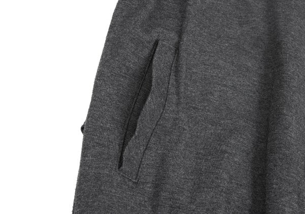 gomme Rayon Blend Side Logo Tape Jacket Gray Size M