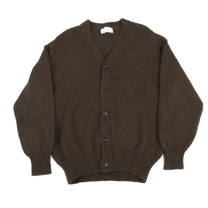 COMME des GARCONS HOMME Wool Nylon Cardigan Brown Size M