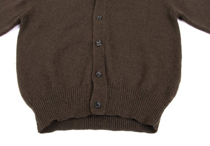 COMME des GARCONS HOMME Wool Nylon Cardigan Brown Size M