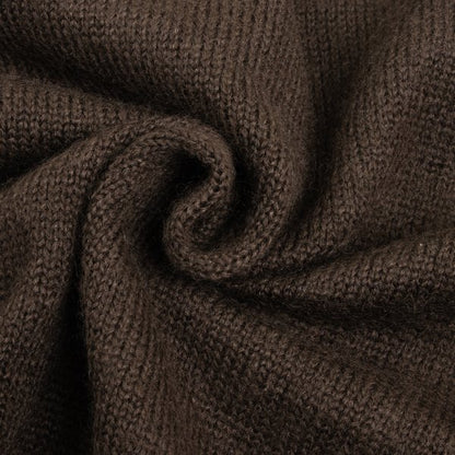 COMME des GARCONS HOMME Wool Nylon Cardigan Brown Size M