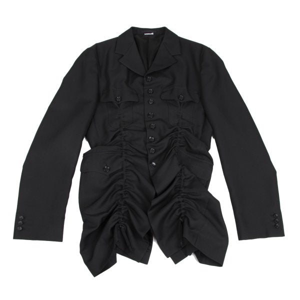 COMME des GARCONS HOMME PLUS 25AW Poly Jacket Black Size L