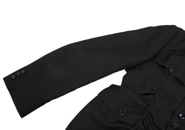 COMME des GARCONS HOMME PLUS 25AW Poly Jacket Black Size L