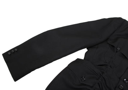COMME des GARCONS HOMME PLUS 25AW Poly Jacket Black Size L