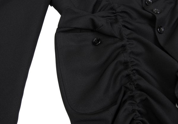 COMME des GARCONS HOMME PLUS 25AW Poly Jacket Black Size L