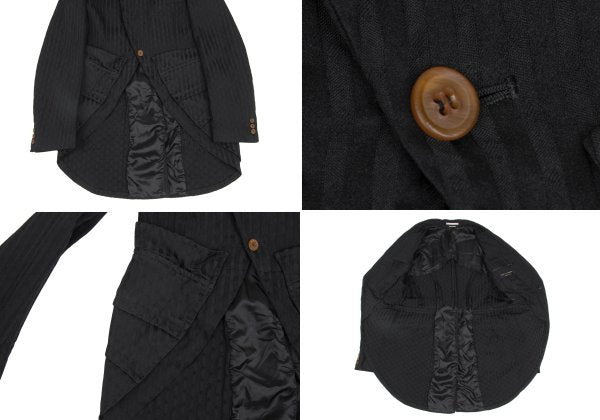 COMME des GARCONS HOMME PLUS 16AW Cutaway Jacket Size M