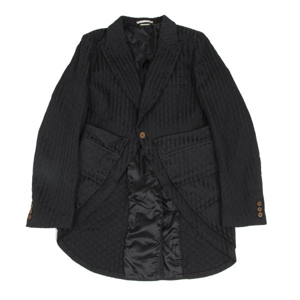 COMME des GARCONS HOMME PLUS 16AW Stripe Setup Black Size M