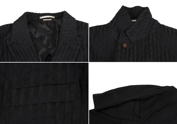 COMME des GARCONS HOMME PLUS 16AW Stripe Setup Black Size M