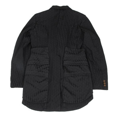 COMME des GARCONS HOMME PLUS 16AW Stripe Setup Black Size M