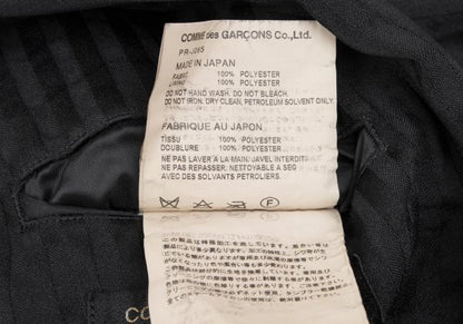 COMME des GARCONS HOMME PLUS 16AW Stripe Setup Black Size M
