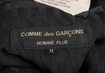 COMME des GARCONS HOMME PLUS 16AW Stripe Setup Black Size M